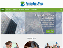 Tablet Screenshot of fyvconsultores.com